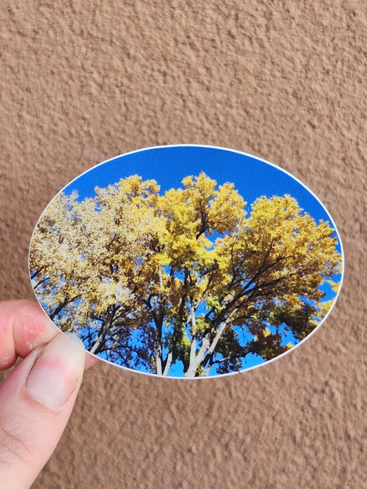 Golden Fall Sticker