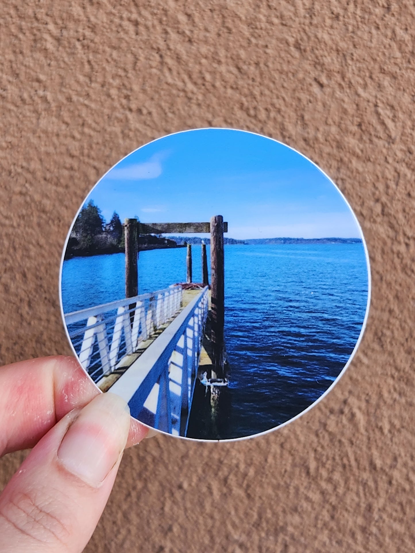 Dock on the Bay Sticker