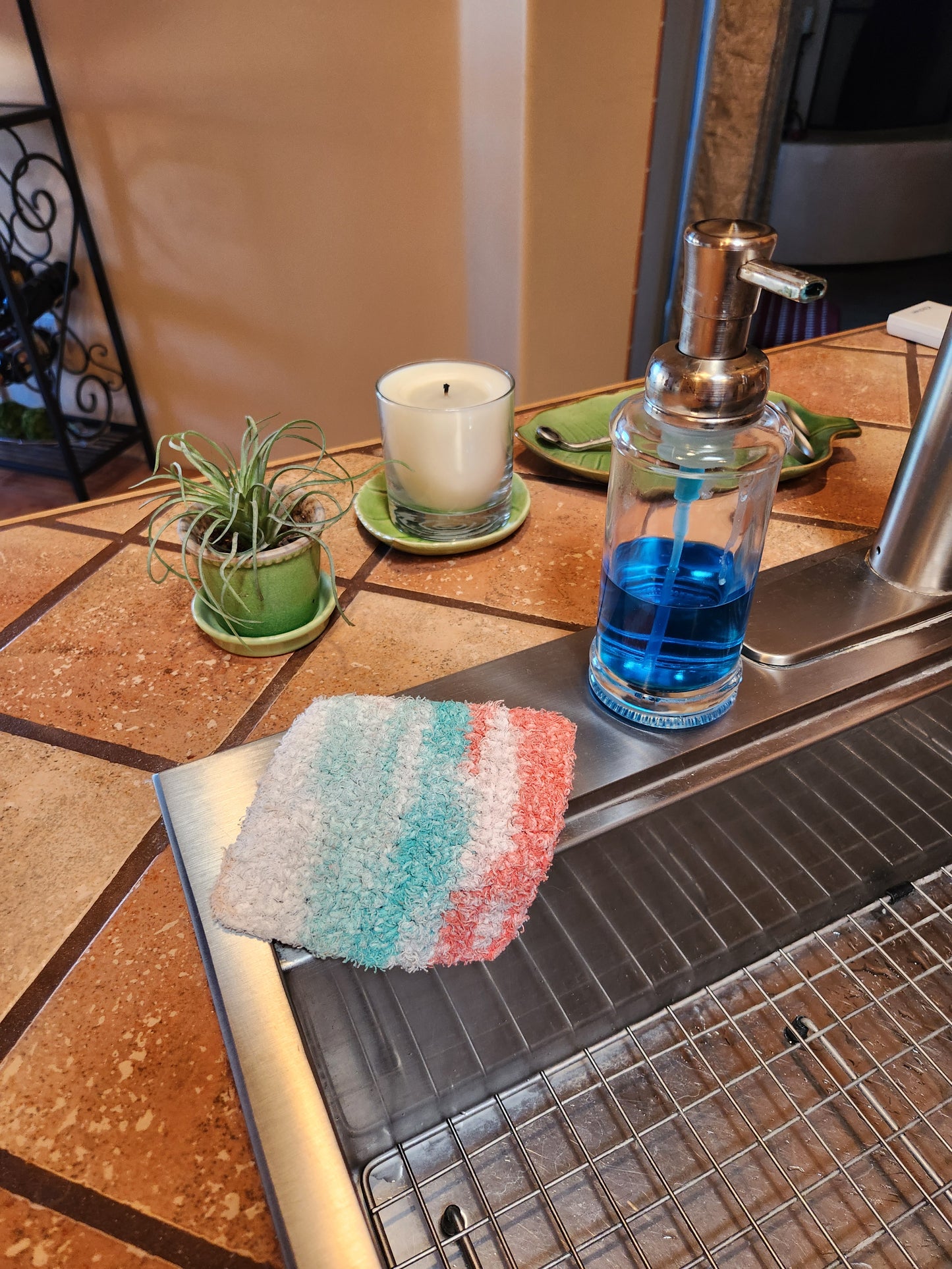Cotton Scrubby Dish Cloth