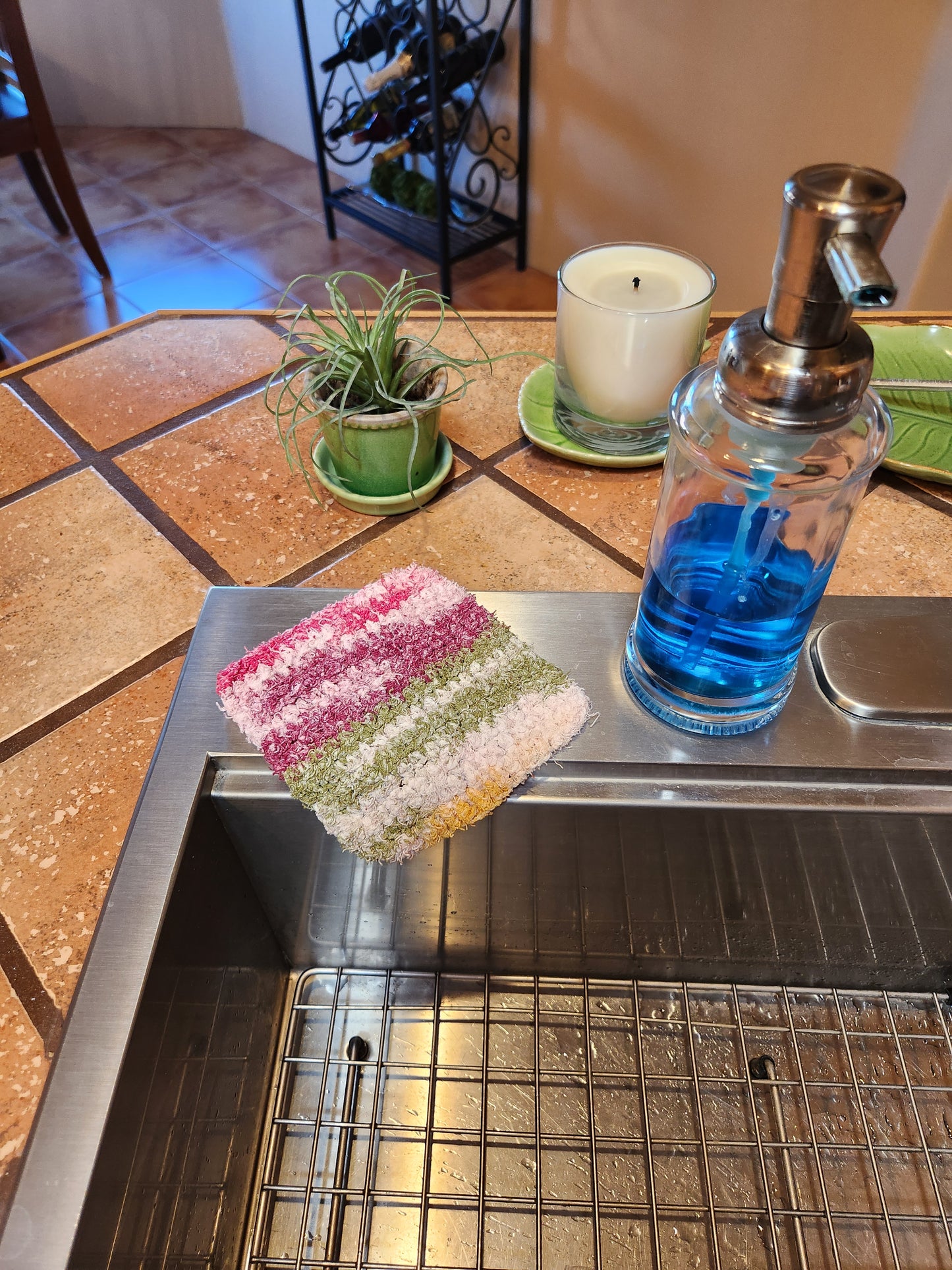 Cotton Scrubby Dish Cloth