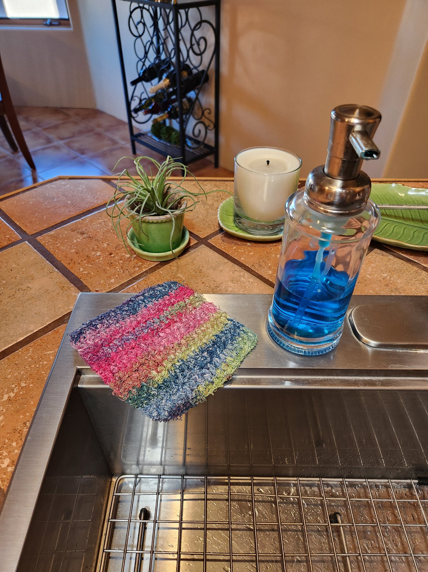 Cotton Scrubby Dish Cloth