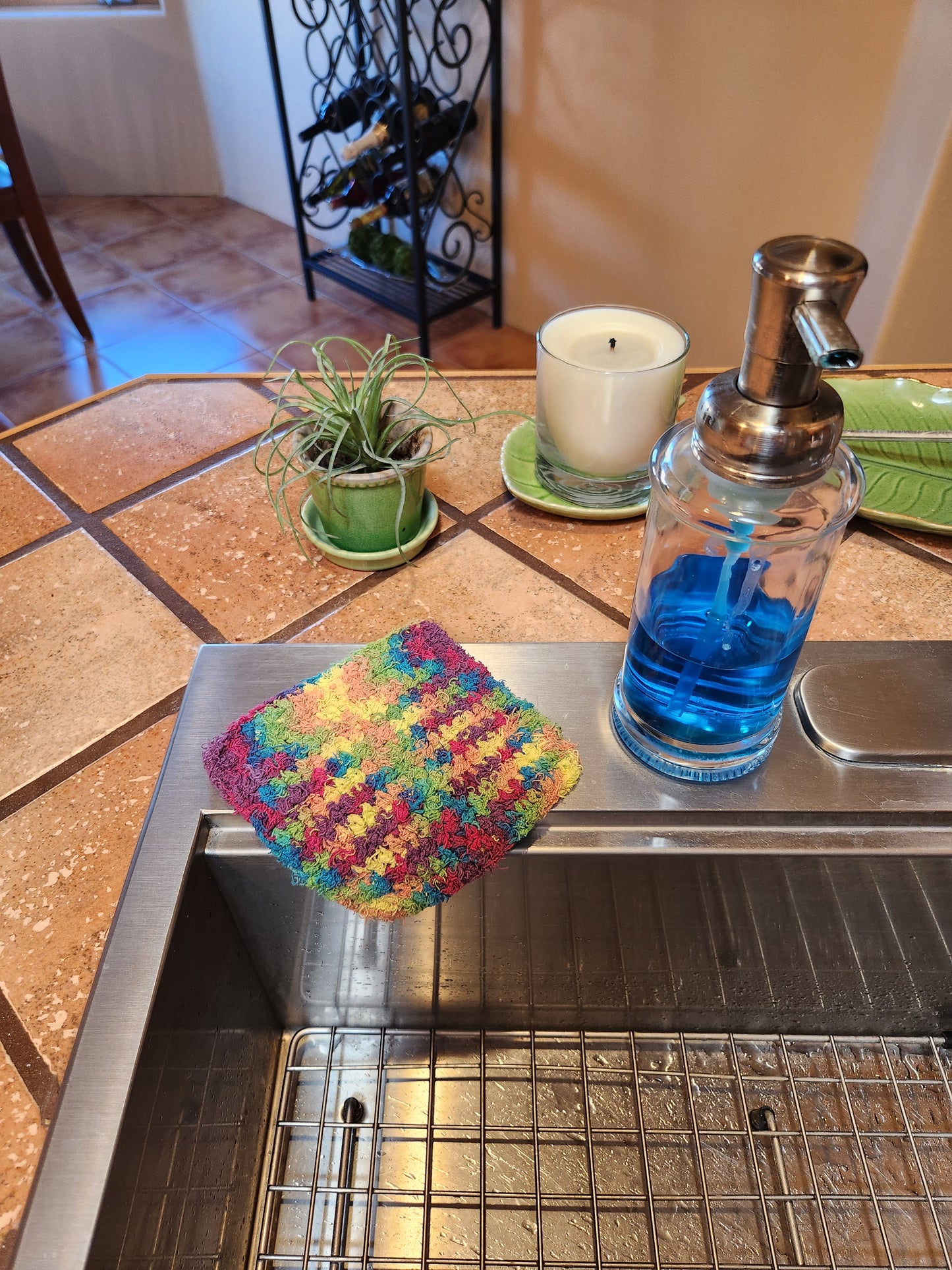 Cotton Scrubby Dish Cloth