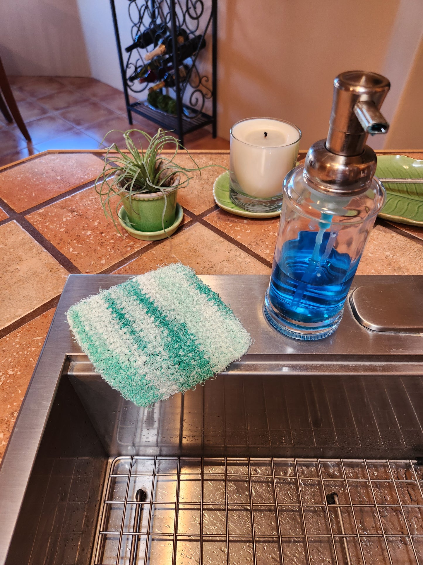 Cotton Scrubby Dish Cloth