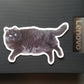 Black Cat Sticker - Fika