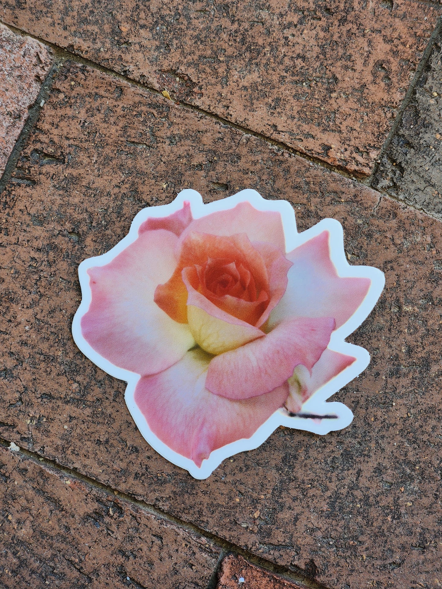 Light Pink Rose Sticker