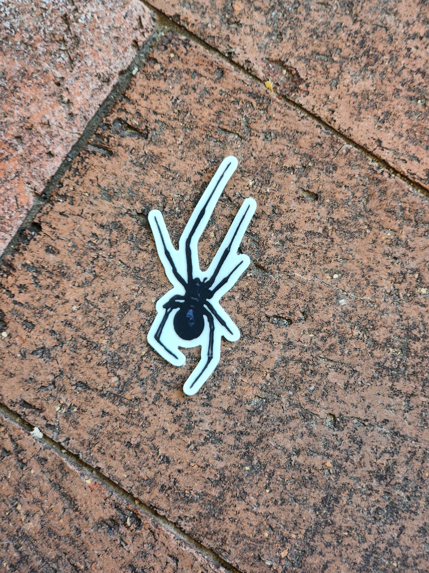 Black Widow Spider Sticker