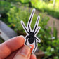 Black Widow Spider Sticker