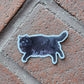 Black Cat Sticker - Fika