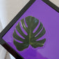 Monstera Leaf Sticker