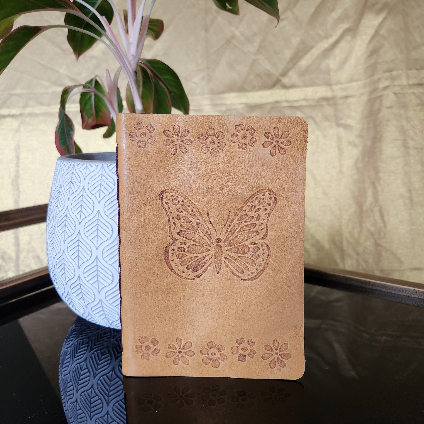 Butterfly Leather Journal
