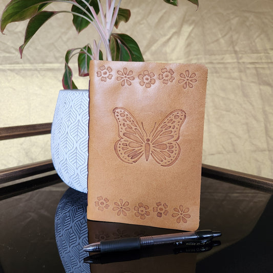 Butterfly Leather Journal