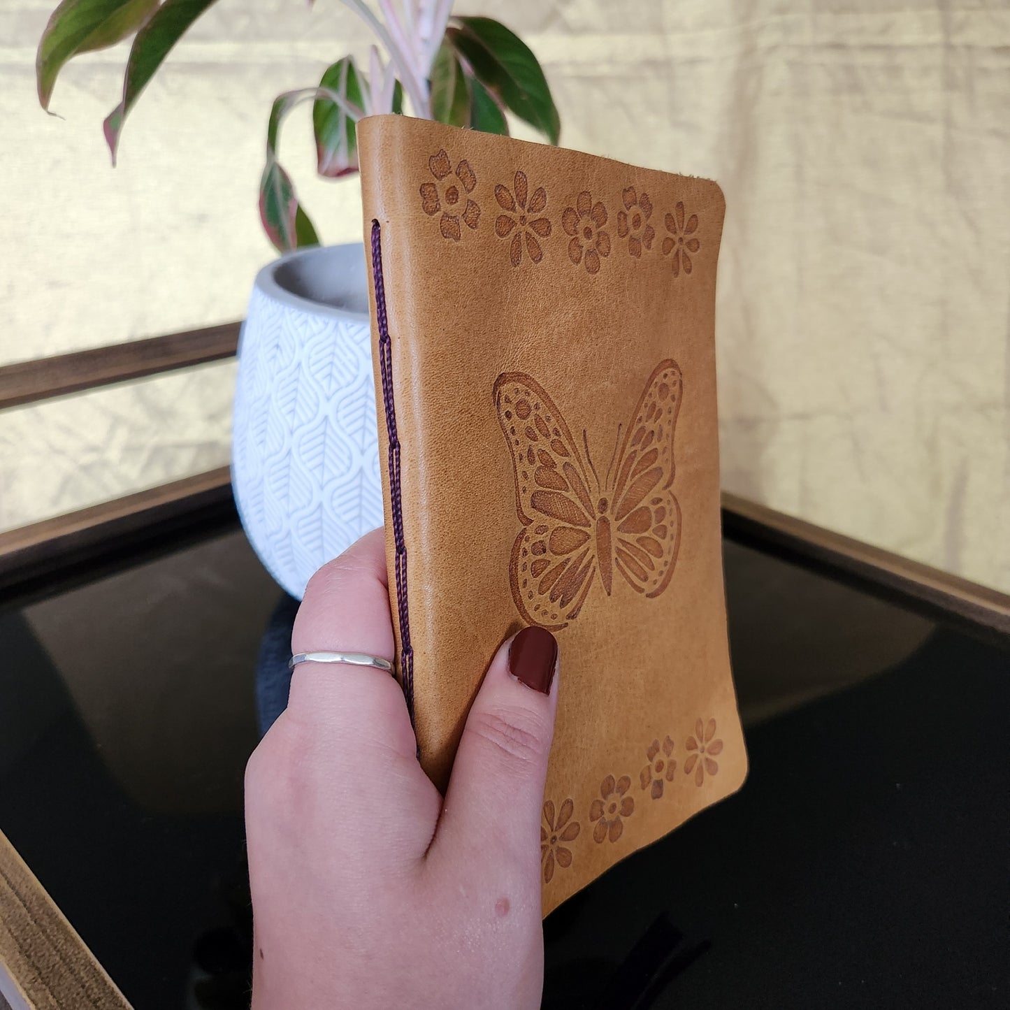 Butterfly Leather Journal