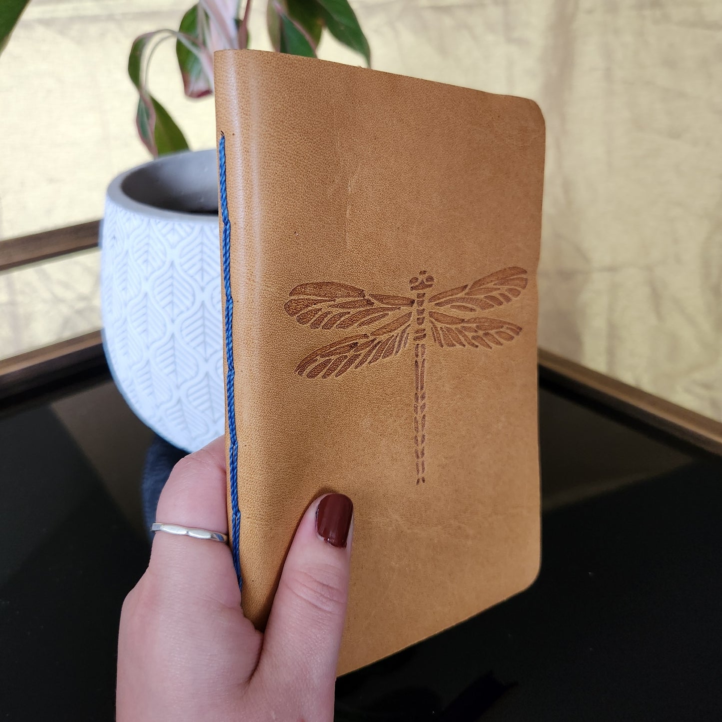 Dragonfly Leather Journal